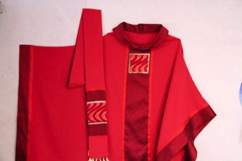 Chasuble & Stole - Red
OL of the Most Holy Rosary
Albuquerque, NM
 2009