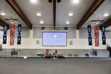 School Spirit Mass in gym
Justin-Siena High School
Napa, CA
2019