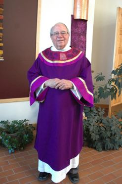 Red-purple Lent 
Dalmatic
Norbertine Abbey
Albuquerque, NM