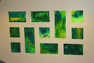 Green Silk Paintings 
by Preschoolers
Asylum Hill 
Congregational Church
Hartford, CT