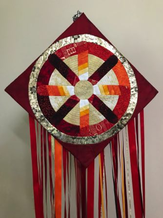 Religions of the World Processional Banner: Buddhism
Carlow University
2018